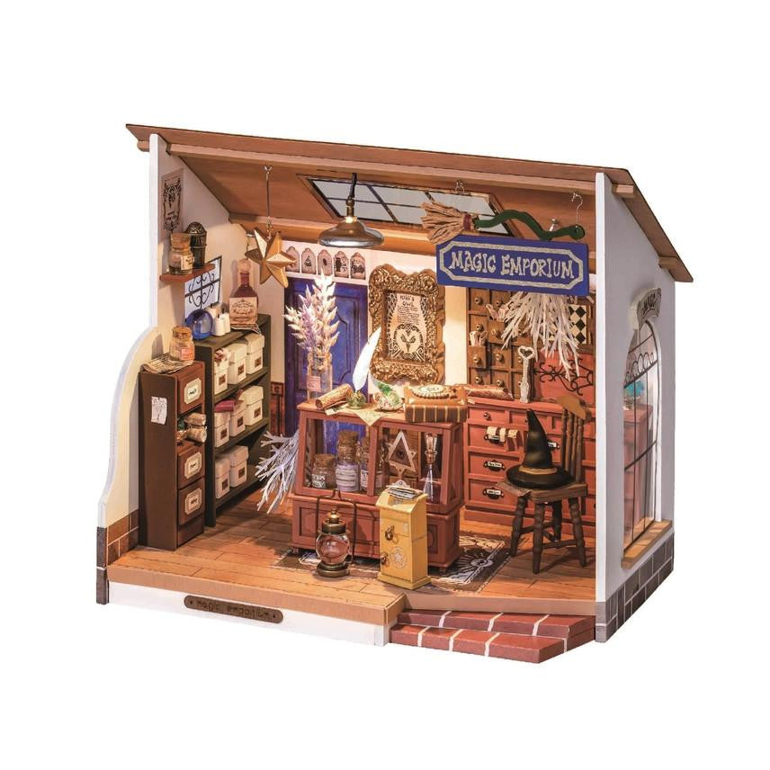 Hands Craft DIY Miniature House Kit: Kiki's Magic Emporium 