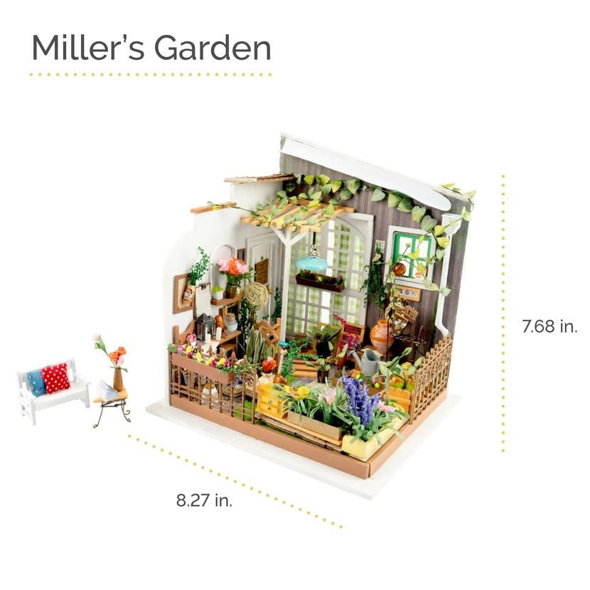 Hands Craft DIY Miniature House Kit: Miller's Garden 