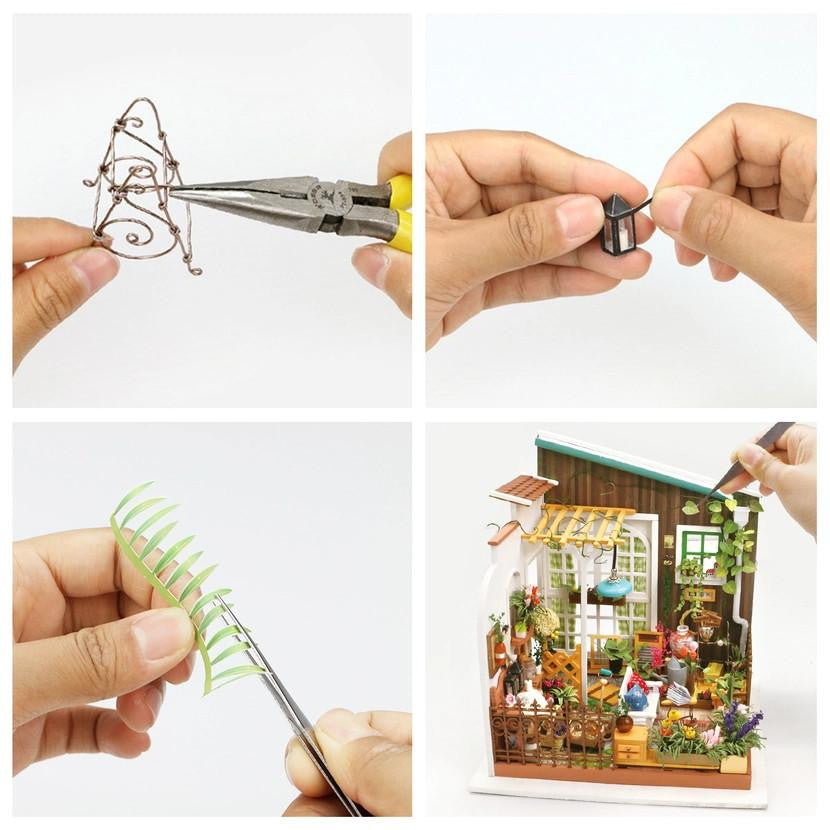 Hands Craft DIY Miniature House Kit: Miller's Garden 