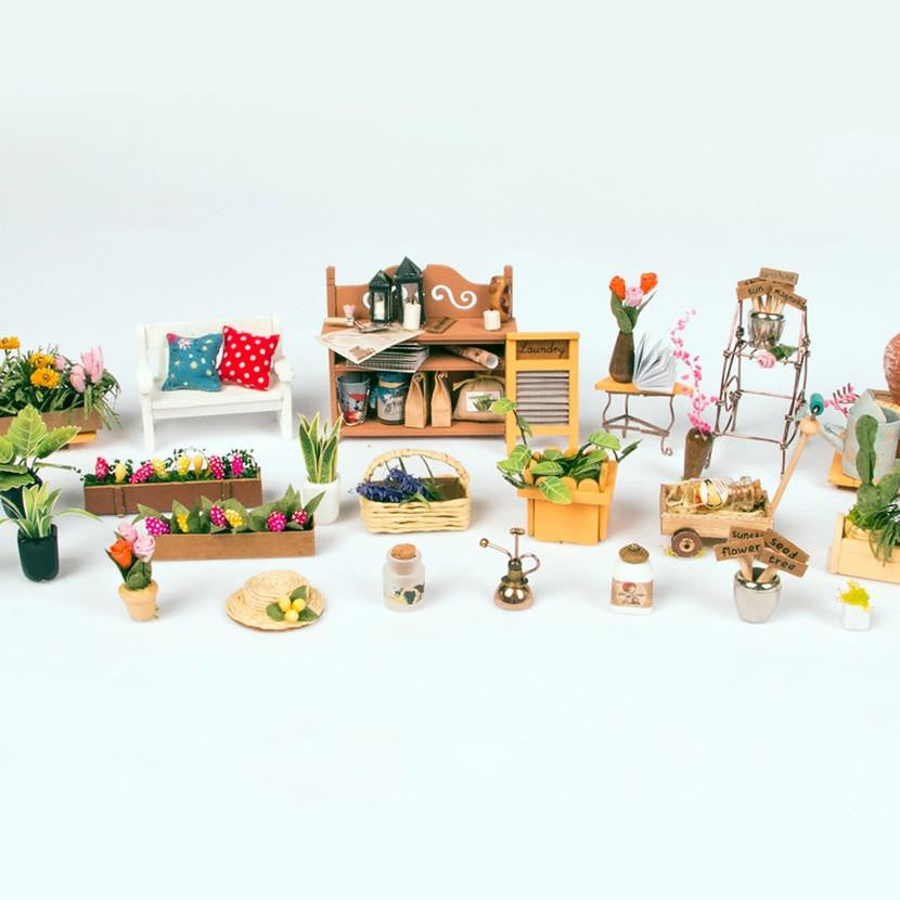 Hands Craft DIY Miniature House Kit: Miller's Garden 