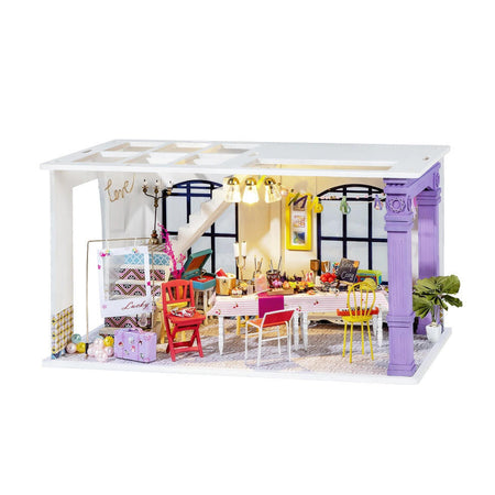 Hands Craft DIY Miniature House Kit: Party Time 