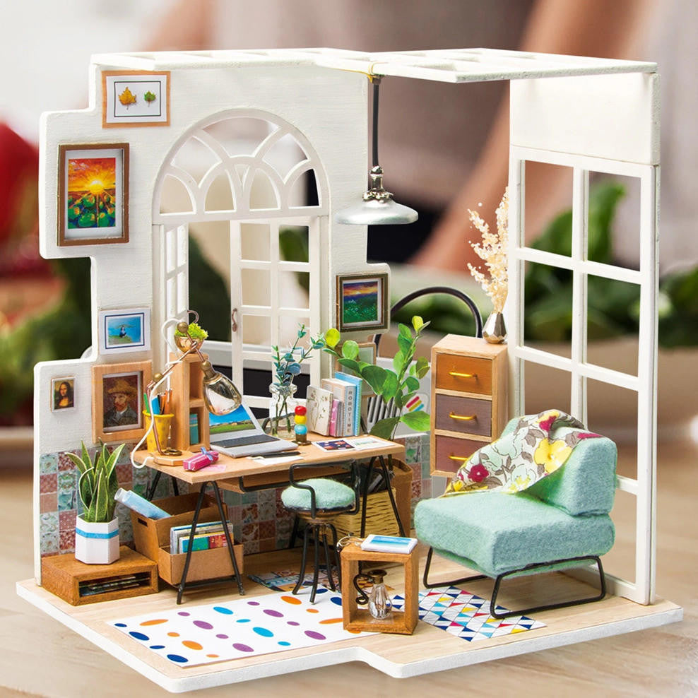 Hands Craft DIY Miniature House Kit: Soho Time 