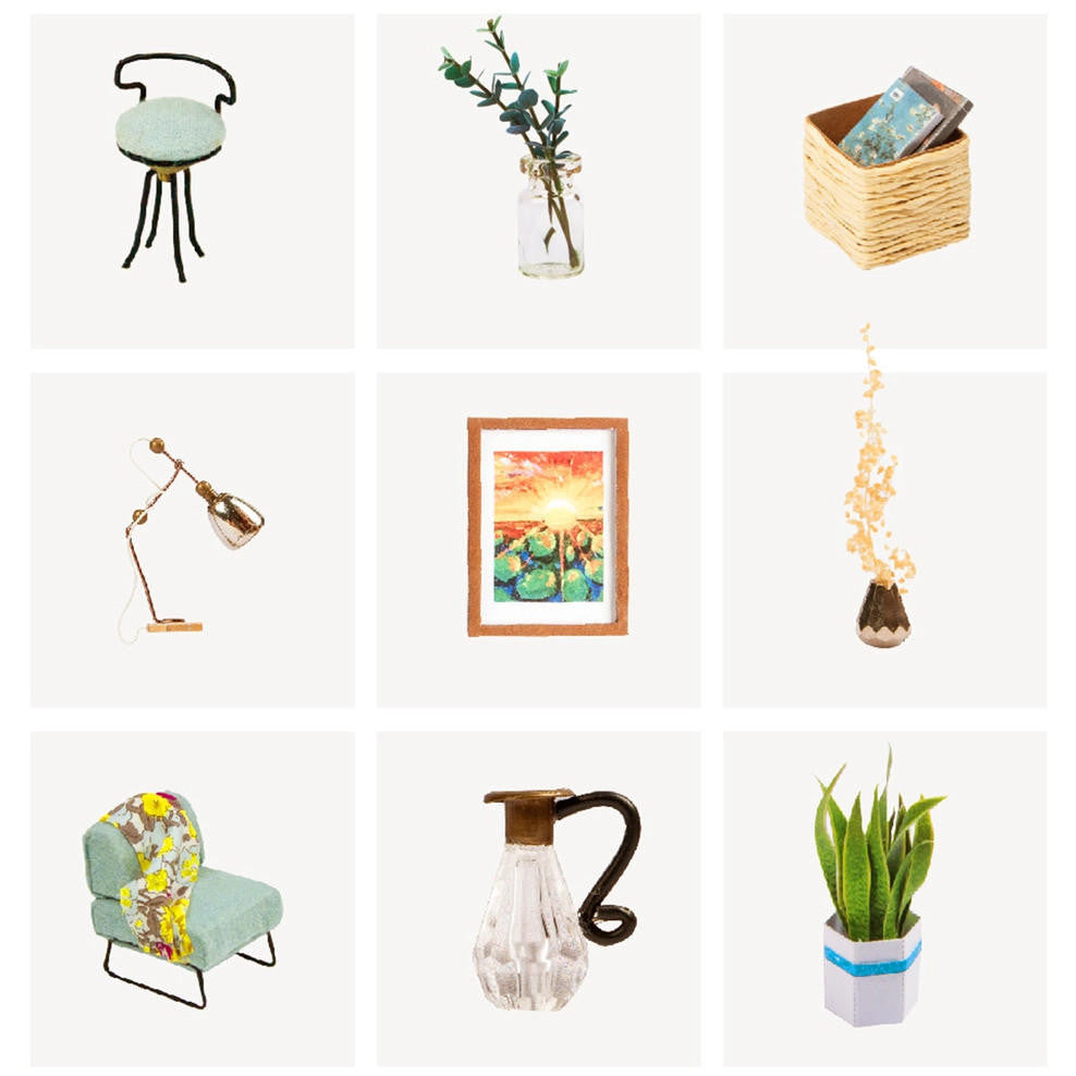 Hands Craft DIY Miniature House Kit: Soho Time 