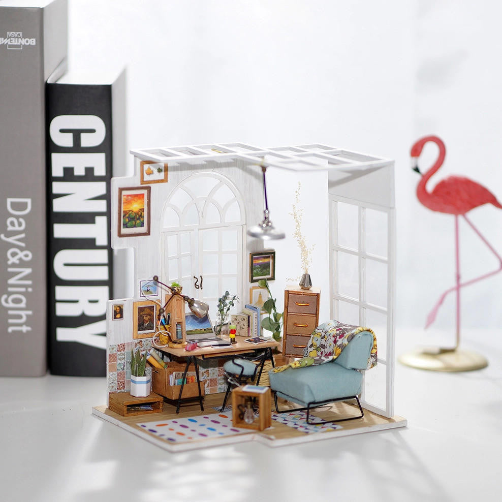 Hands Craft DIY Miniature House Kit: Soho Time 