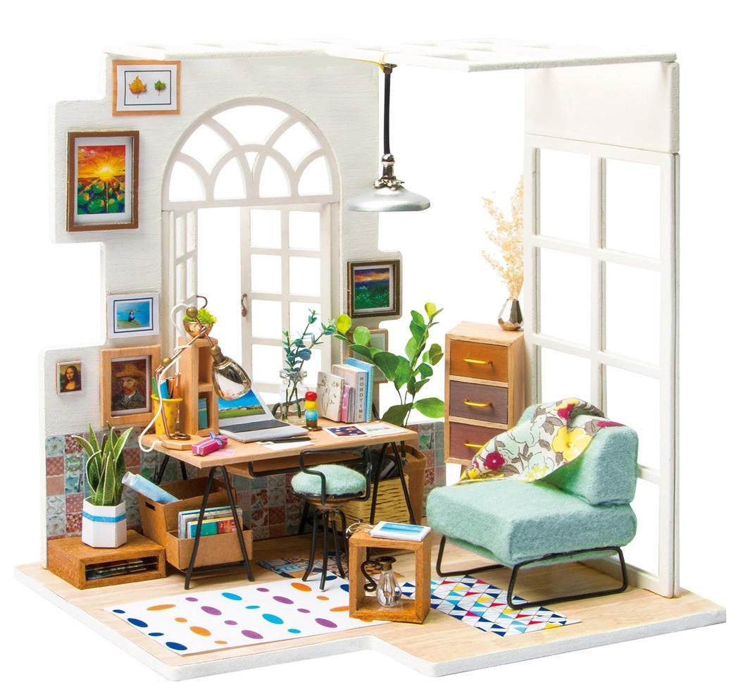 Hands Craft DIY Miniature House Kit: Soho Time 