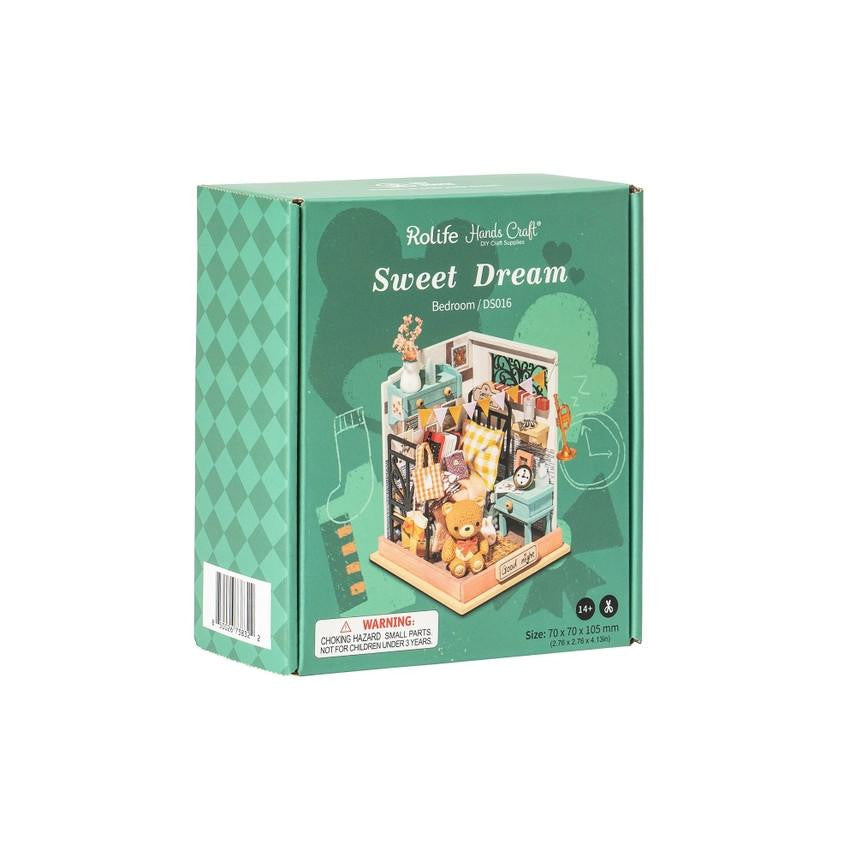 Hands Craft DIY Miniature House Kit: Sweet Dream (Bedroom) 