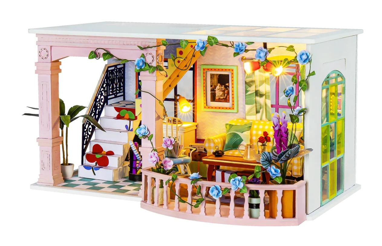 Hands Craft DIY Miniature House Kit: Sweet Patio 