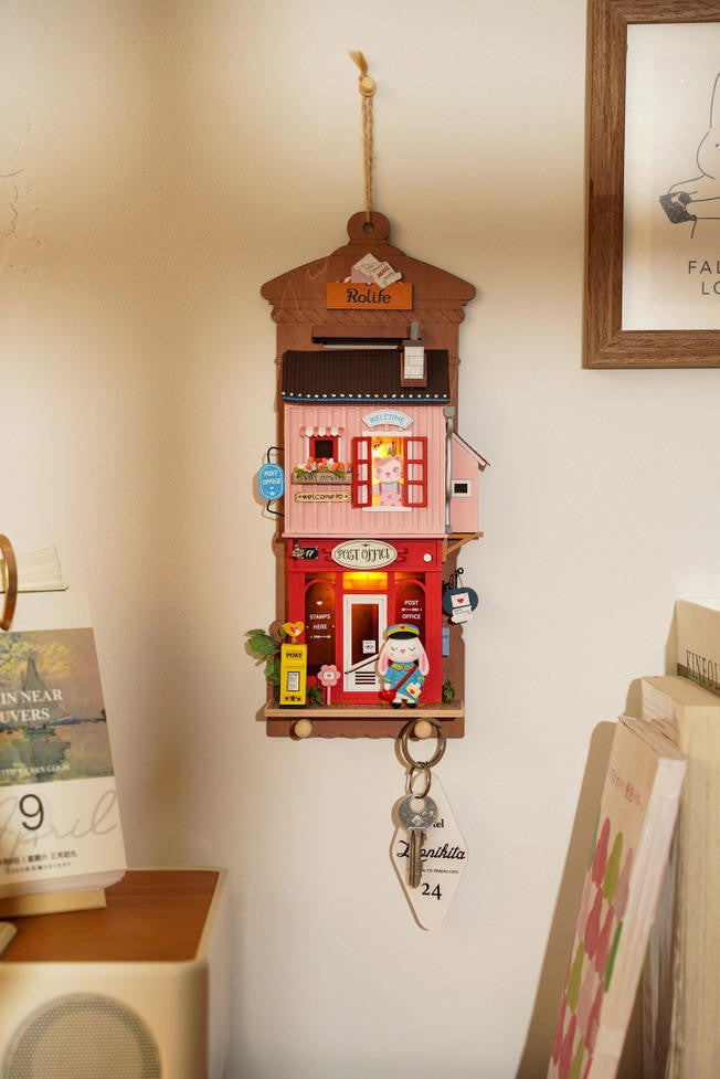 Hands Craft DIY Miniature Wall Hanging Kit: Love Post Office 