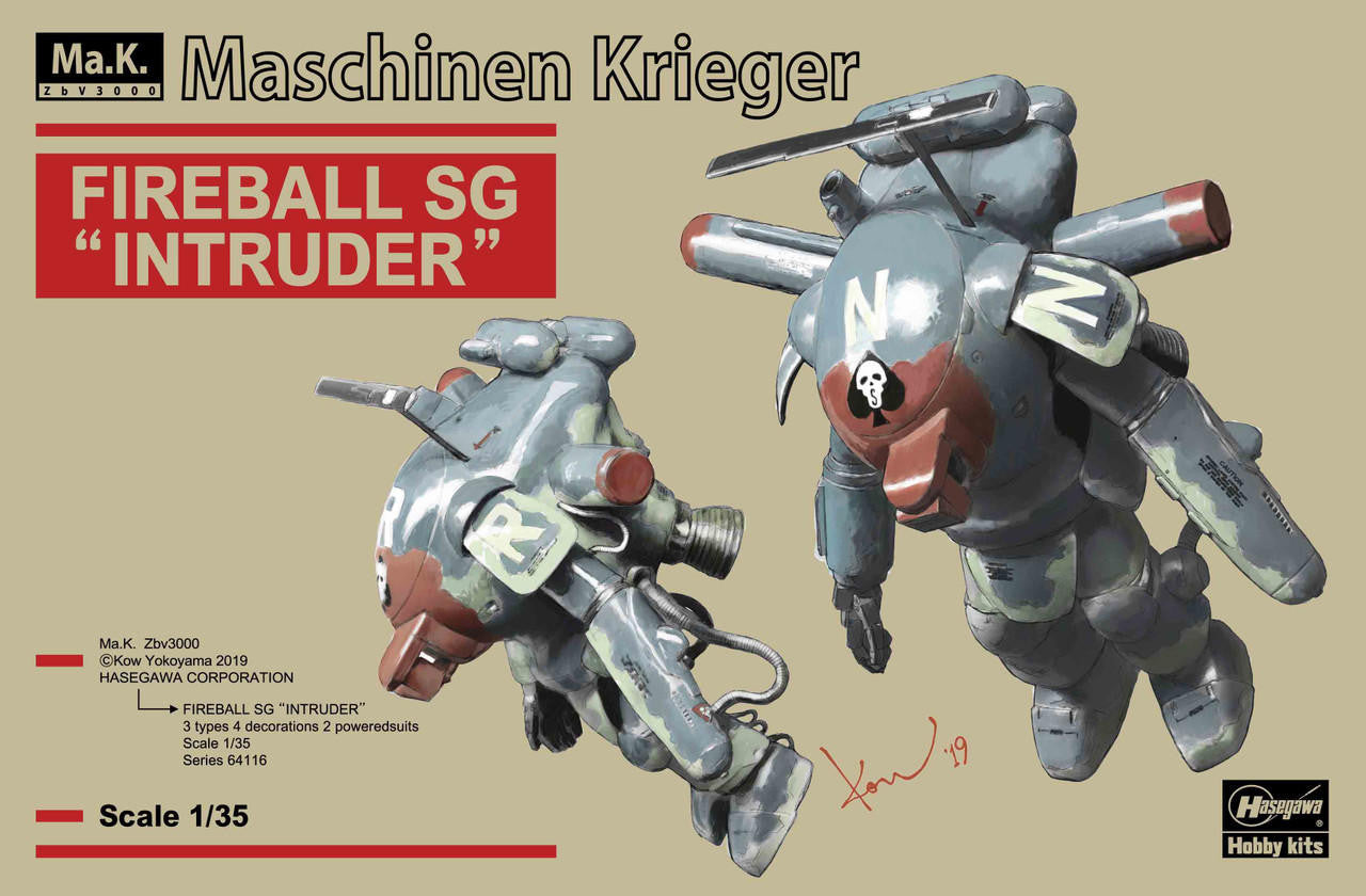 Hasegawa 1/20 Ma.K Fireball SG Intruder 64116 