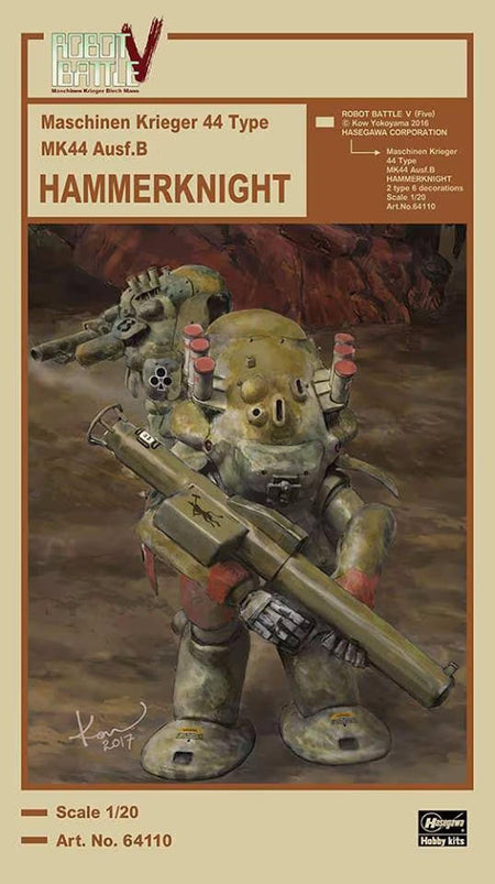 Hasegawa 1/20 MaK Mk.44 Hammerknight 64110 