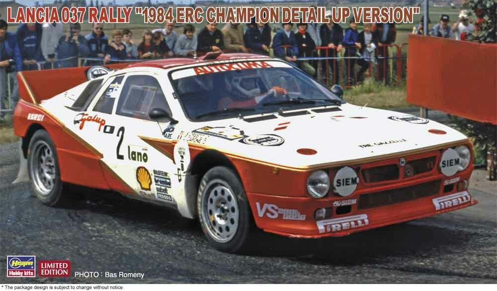 Hasegawa 1/24 Lancia 037 Rally 1984 ERC Champion 52305