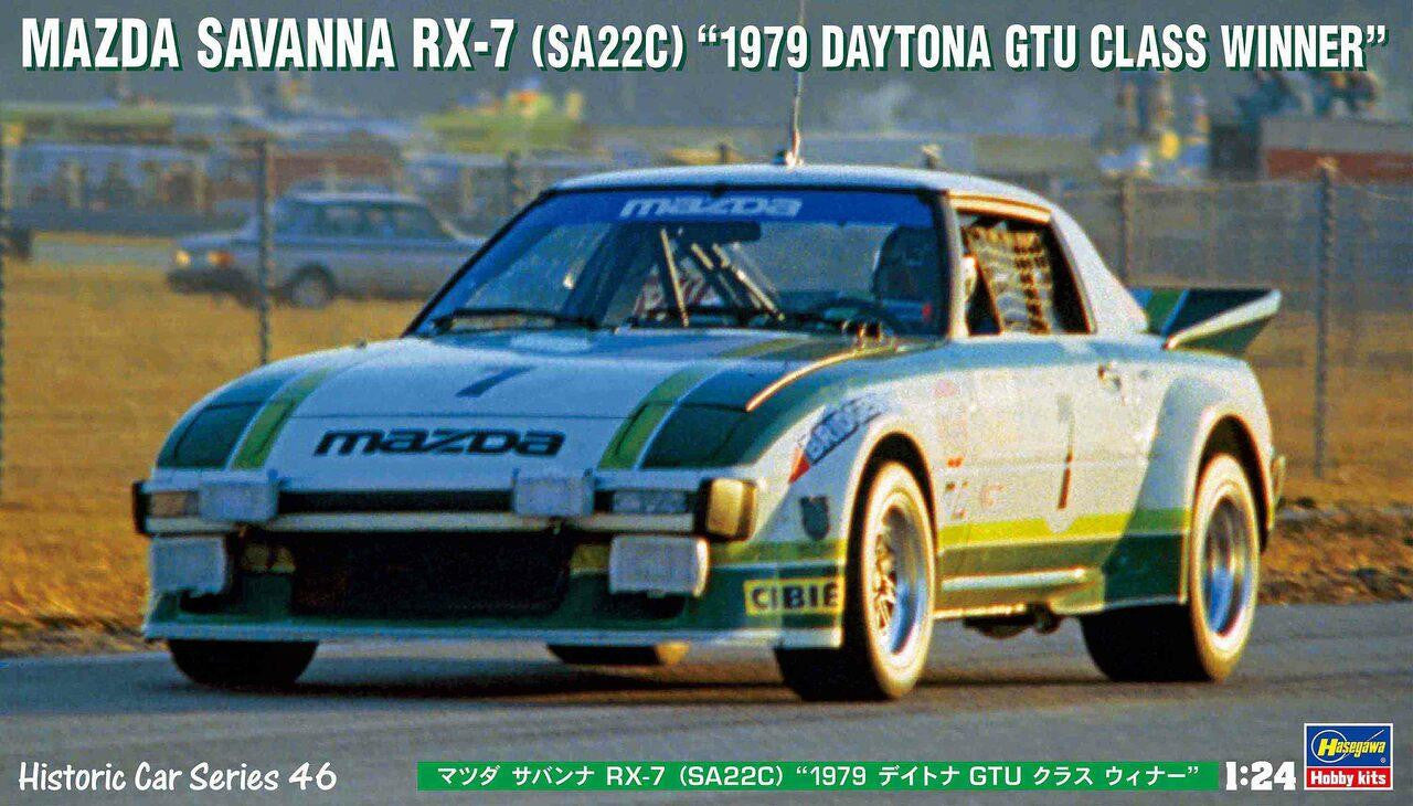 Hasegawa 1/24 Mazda Savanna RX-7 1979 Daytona GTU Winner 21146