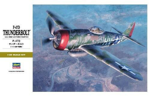 Hasegawa 1/32 P-47D Bubbletop Thunderbolt 08077