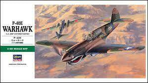 Hasegawa 1/48 P-40E Warhawk 09086