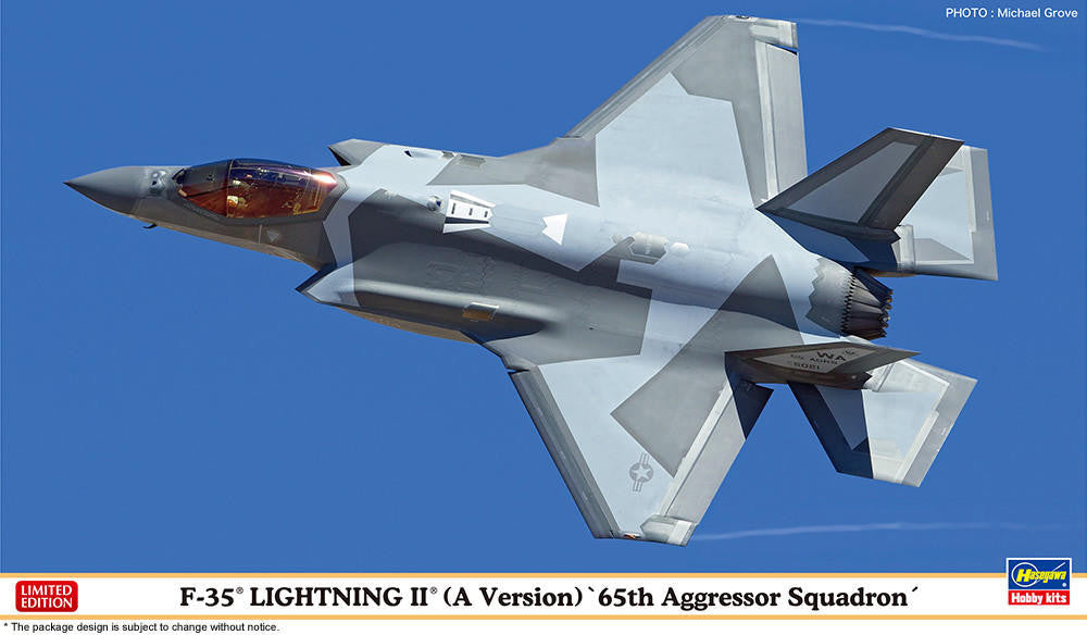 Hasegawa 1/72 F-35A Lightning II Aggressor 02420 