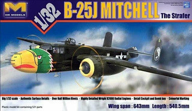 1/32 B-25J Mitchell Strafer 01E02