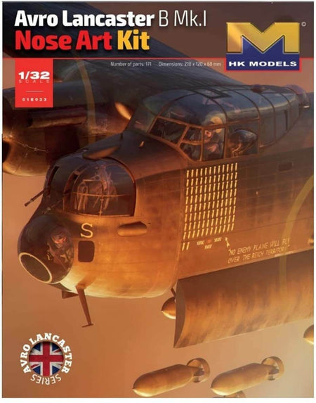 HK Models 1/32 Lancaster B MkI Nose Art Kit 01E33