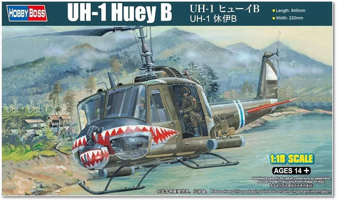 HobbyBoss 1/18 UH-1B Huey 81806 