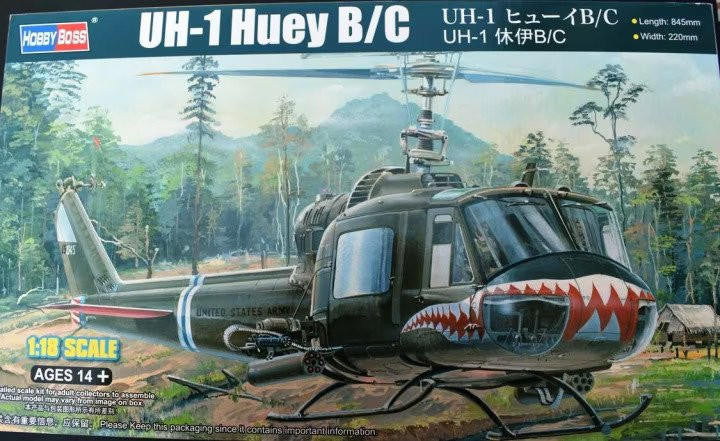 HobbyBoss 1/18 UH-1B/C Huey 81807 