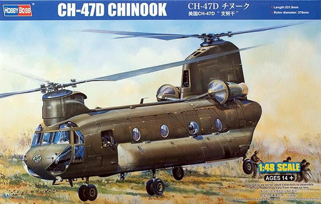HobbyBoss 1/48 CH-47D Chinook 81773