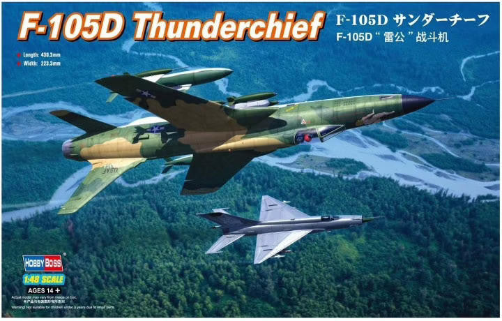 HobbyBoss 1/48 F-105D Thunderchief 80332