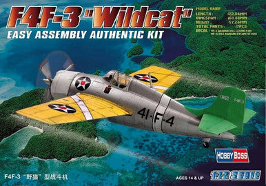 1/72 F4F-3 Wildcat Easy Kit 80219
