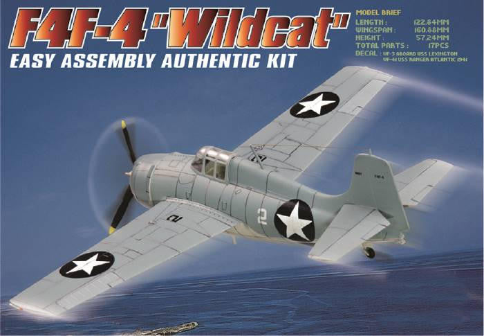 HobbyBoss 1/72 F4F-4 Wildcat Easy Kit 80220 