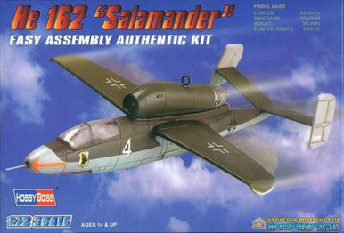 1/72 He162 Salamander Easy Kit 80239