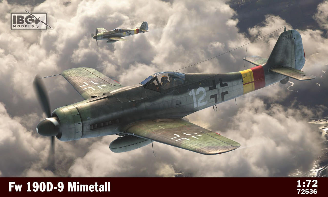 IBG 1/72 Fw190D-9 Mimetall 72536