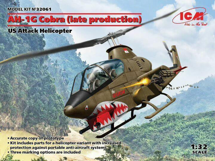 ICM 1/32 AH-1G Cobra Vietnam Late 32061
