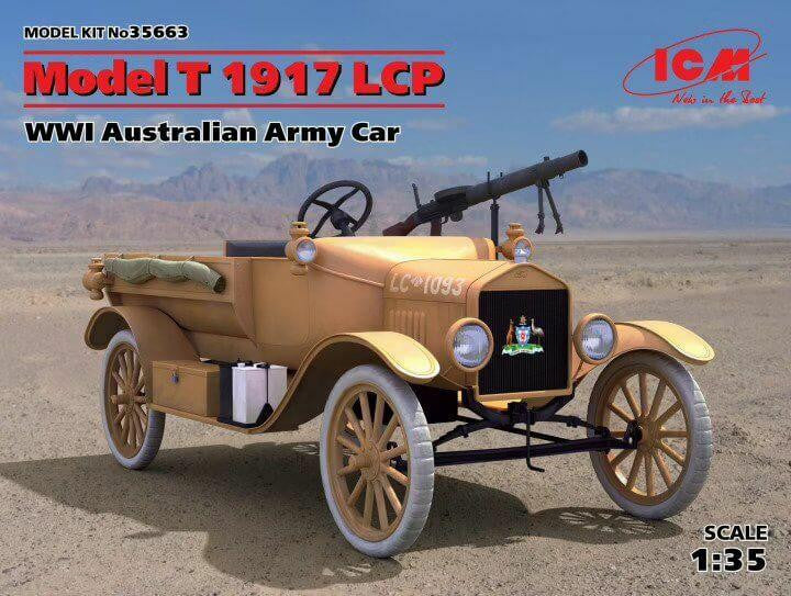 ICM 1/35 1917 Model T Australian LCP 35663