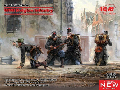 1/35 Belgian Infantry WWI (4) 35680