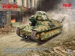 ICM 1/35 FCM36 French LtTank 35336
