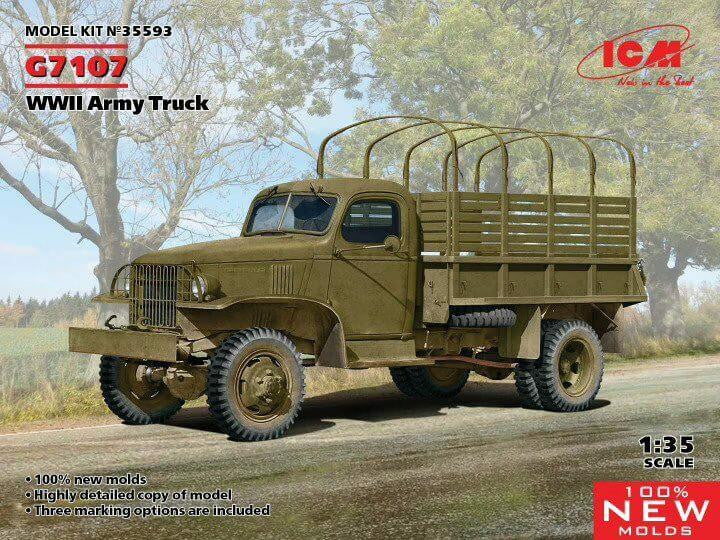ICM 1/35 G7107 WW2 US Army Truck 35593