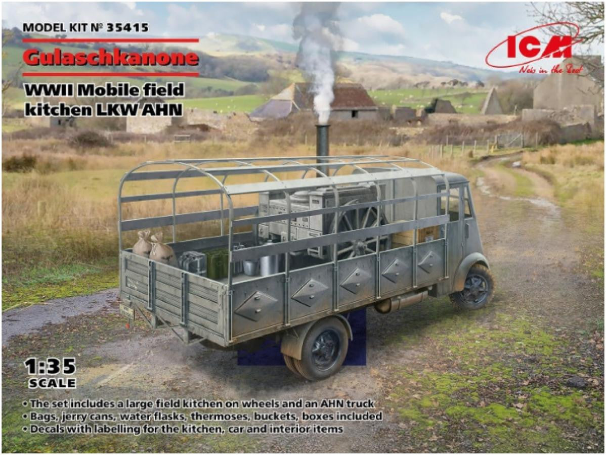 ICM 1/35 German Kitchen Truck LKW AHN 35415 
