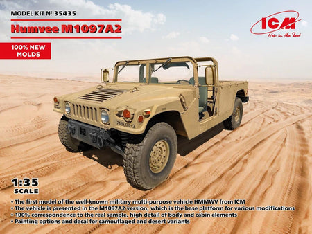 ICM 1/35 Humvee M1097A2 35435 