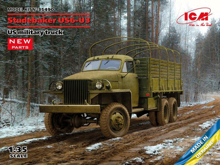 ICM 1/35 Studebaker US6-U3 Military Truck 35490 