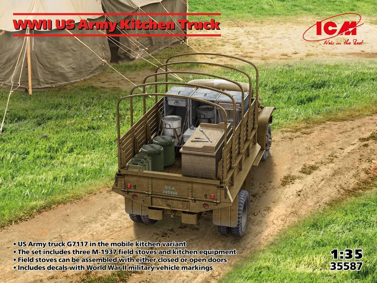 ICM 1/35 US Army WW2 Kitchen Truck 35587 