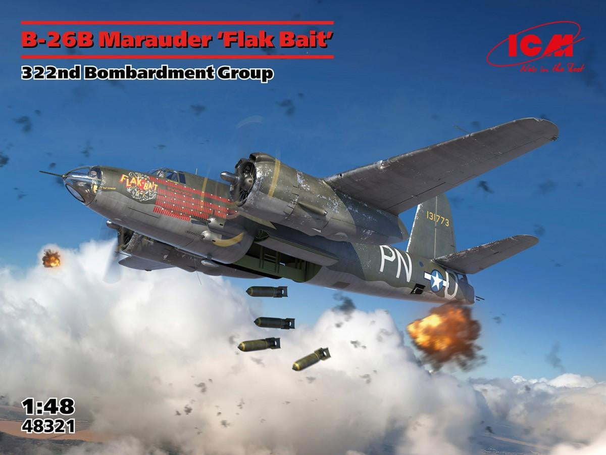 ICM 1/48 B-26B Marauder "Flak Bait" 48321 