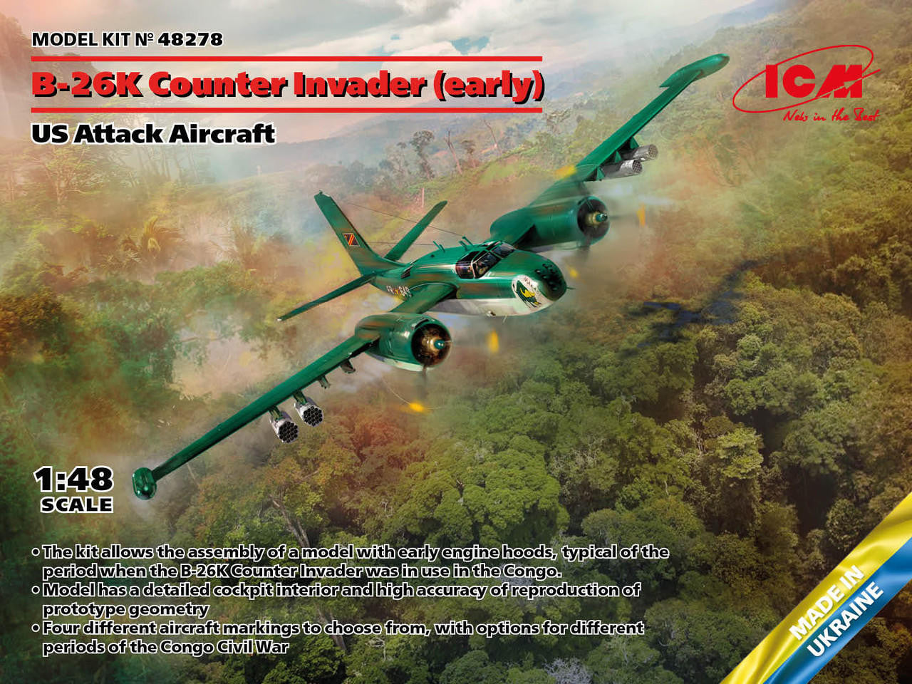 ICM 1/48 B-26K Counter Invader Early 48278