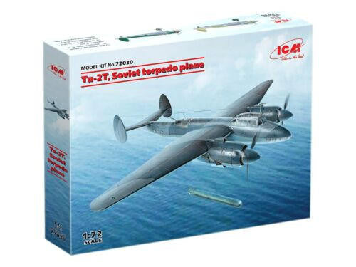 ICM 1/72 Tu-2T WW2 Soviet Torpedo Plane 72030