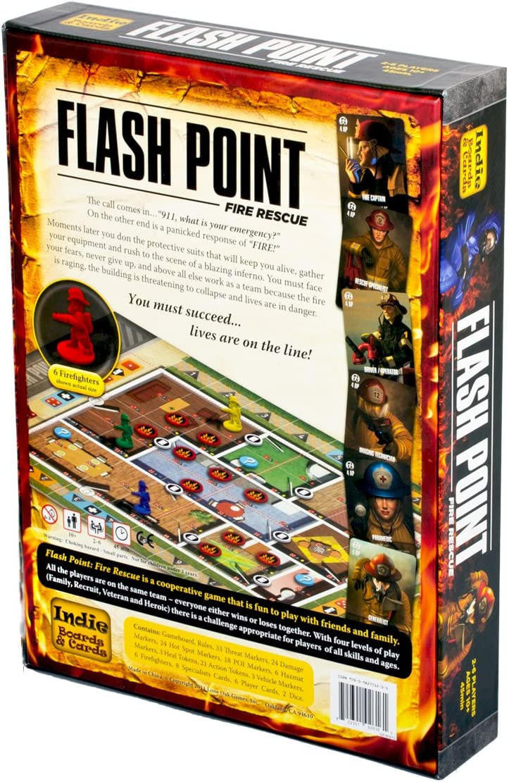 Indie Boards and Cards Flash Point Fire Rescue 2nd Edition 