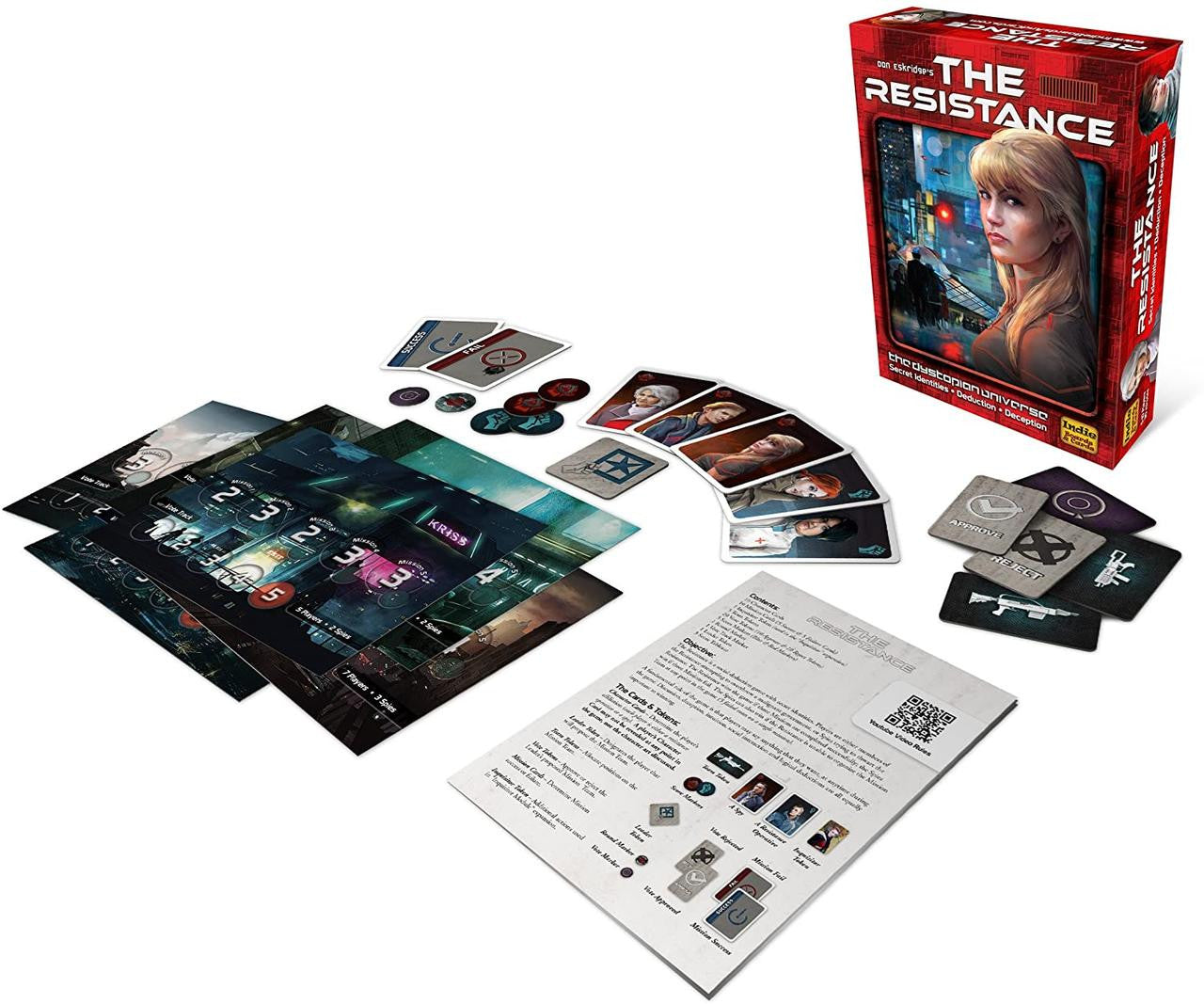 Indie Boards and Cards The Resistance 3rd Ed 