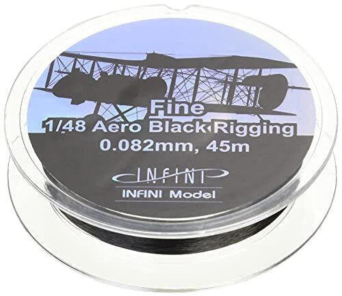 Infini Model Aero Black Rigging Fine .082mm x 145 R4800B