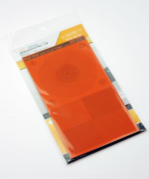 Infini Model EasyCutting Mat B Circles, Checkers and Slants 3002