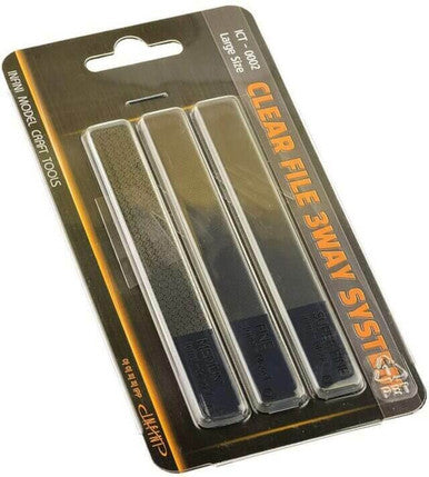 Glass Files 3-Way System Large CT0002