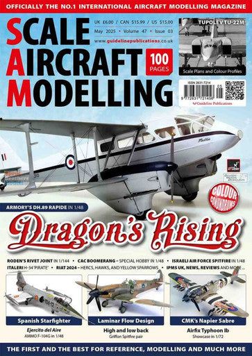 Scale Aircraft Modeling Magazine May 2025 SAM2505