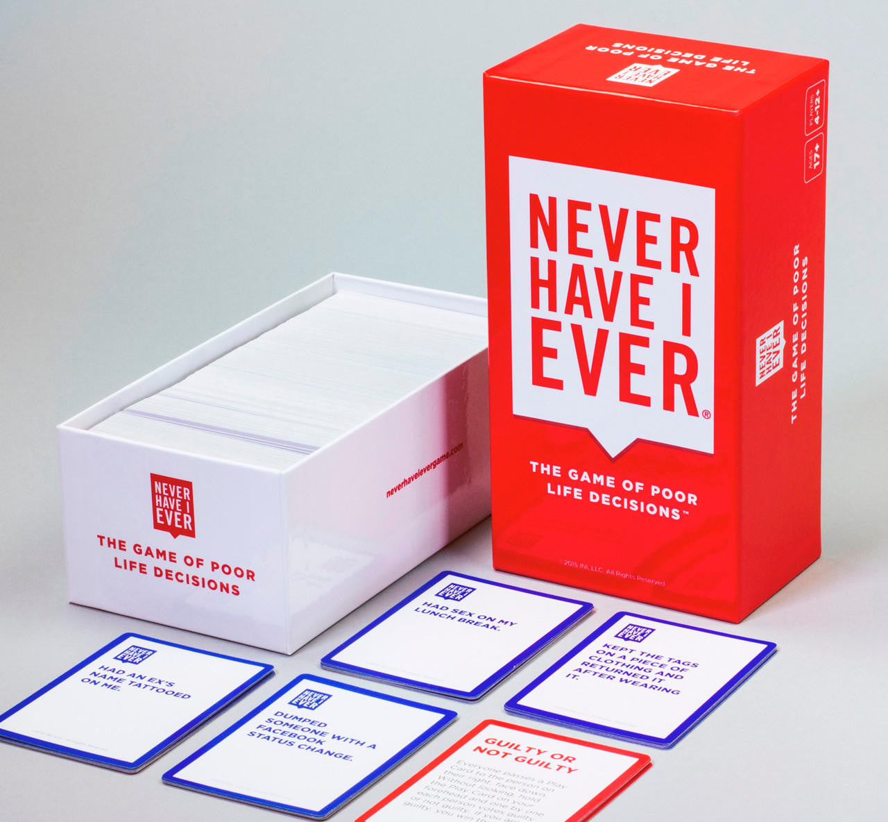 INI, LLC Never Have I Ever Party Game: Classic Edition at LionHeart Hobby
