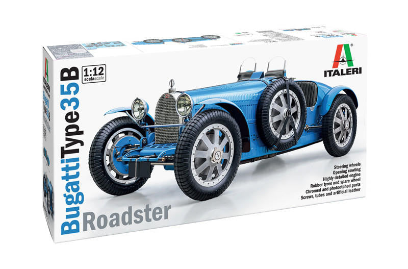 Italeri 1/12 Bugatti Type 35B Roadster 4713 