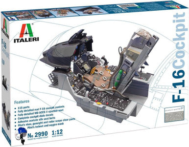 1/12 F-16 Cockpit 2990
